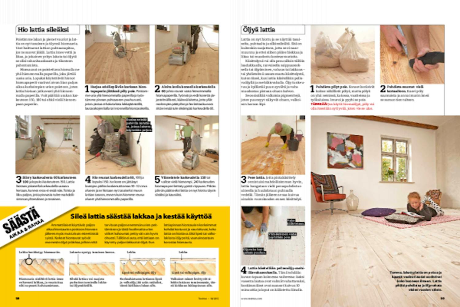 Puulattian hionta Puulattian hionta